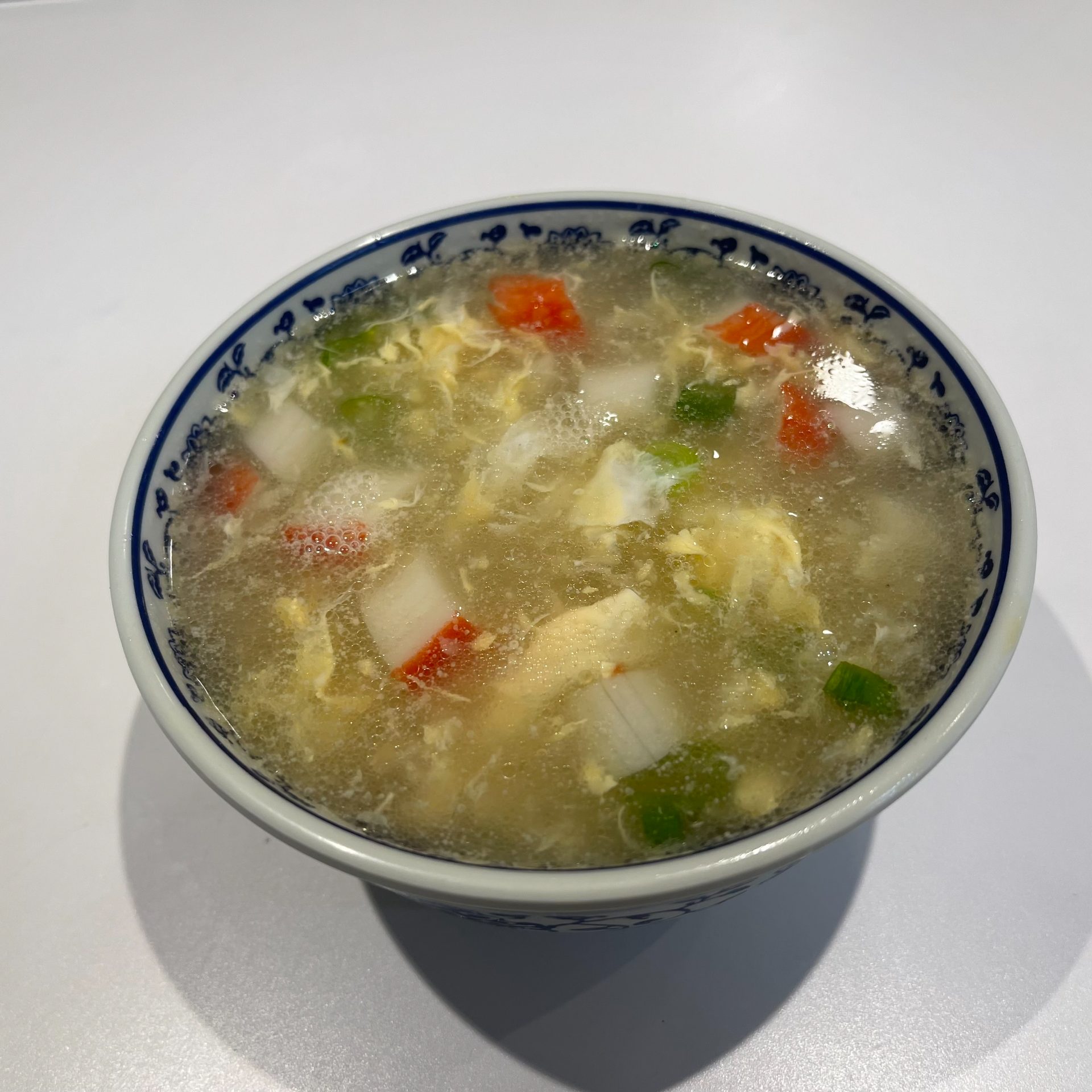 Sopa de Maíz con Cangrejo